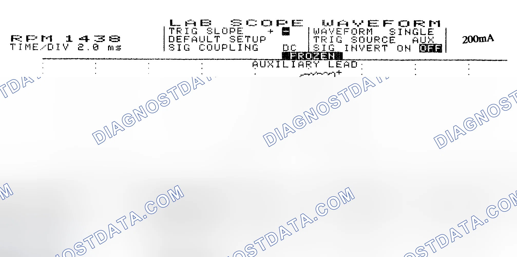 Scheme 15: Single Injector w/Normal Current Flow - Current Pattern