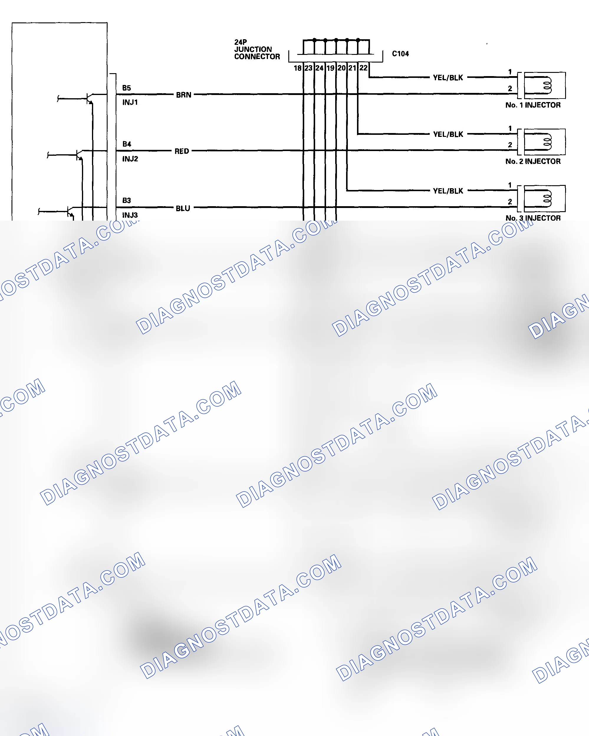 Scheme 91: ECM/PCM Circuit Diagram-2002-2004 Models