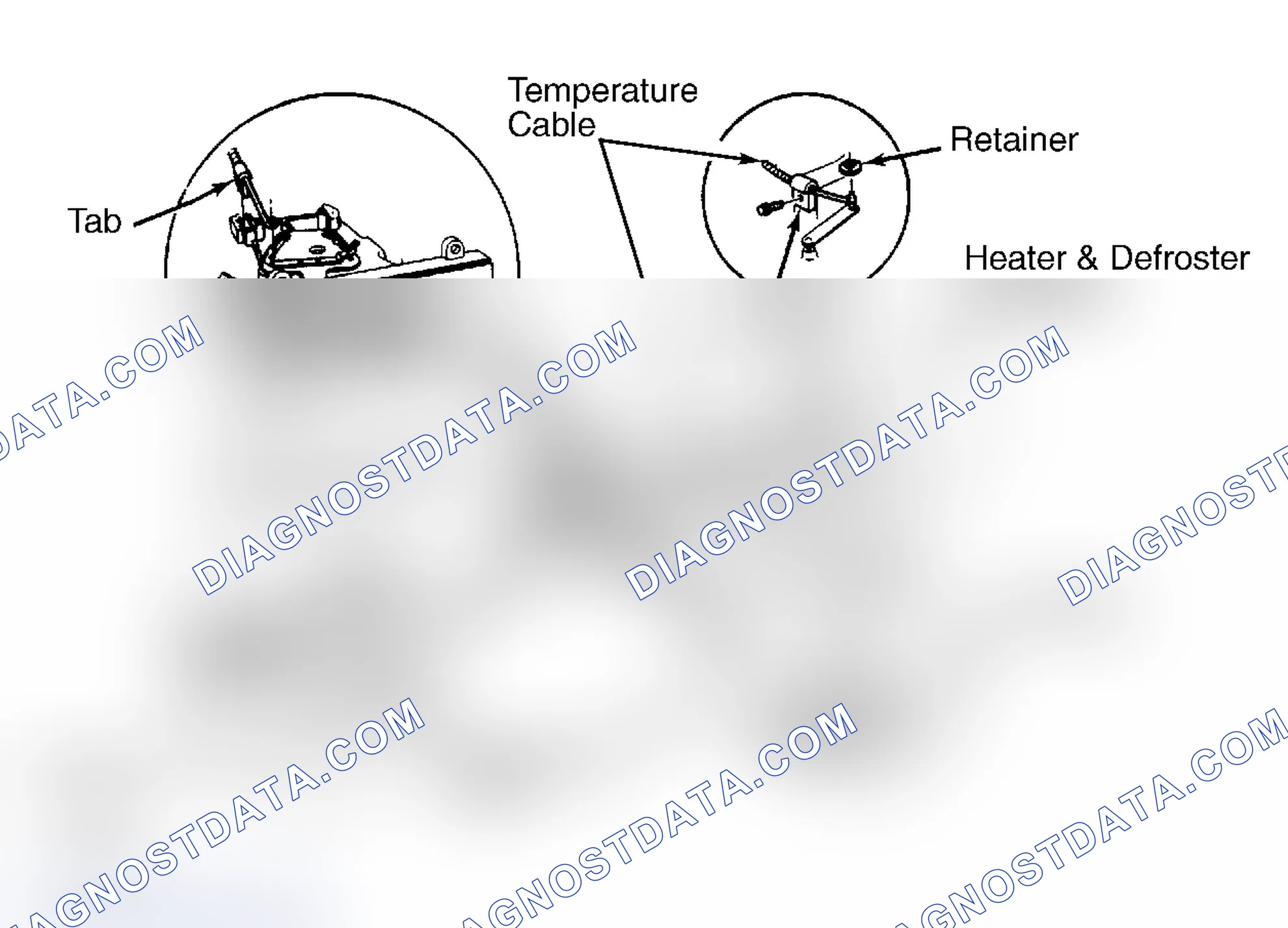 Fig. 7: Heater Systems (Pickup) Pickup is shown. Blazer/Jimmy are similar. Courtesy of General Motors Corp.