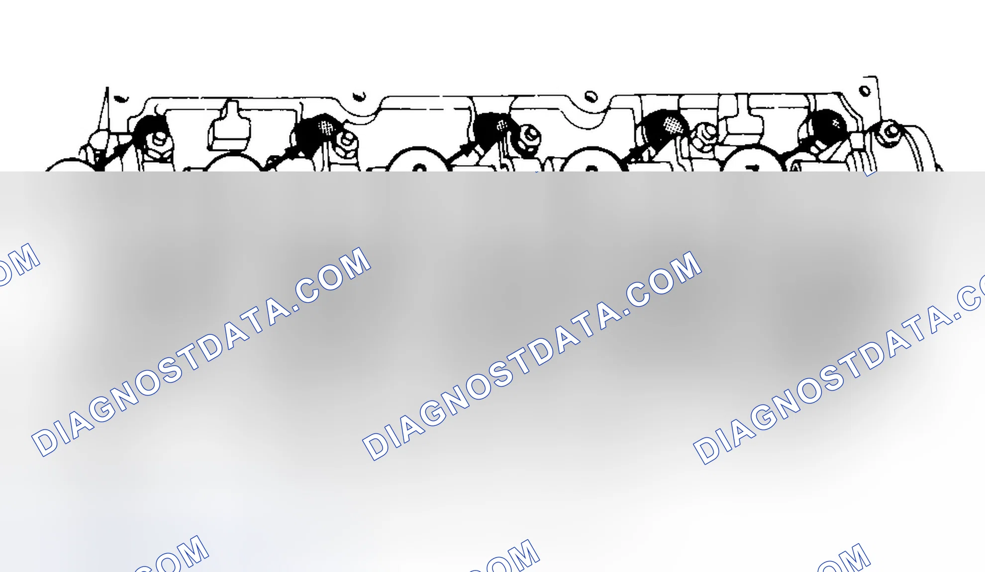 Scheme 7: Typical Cylinder Head Tightening or Loosening Sequence