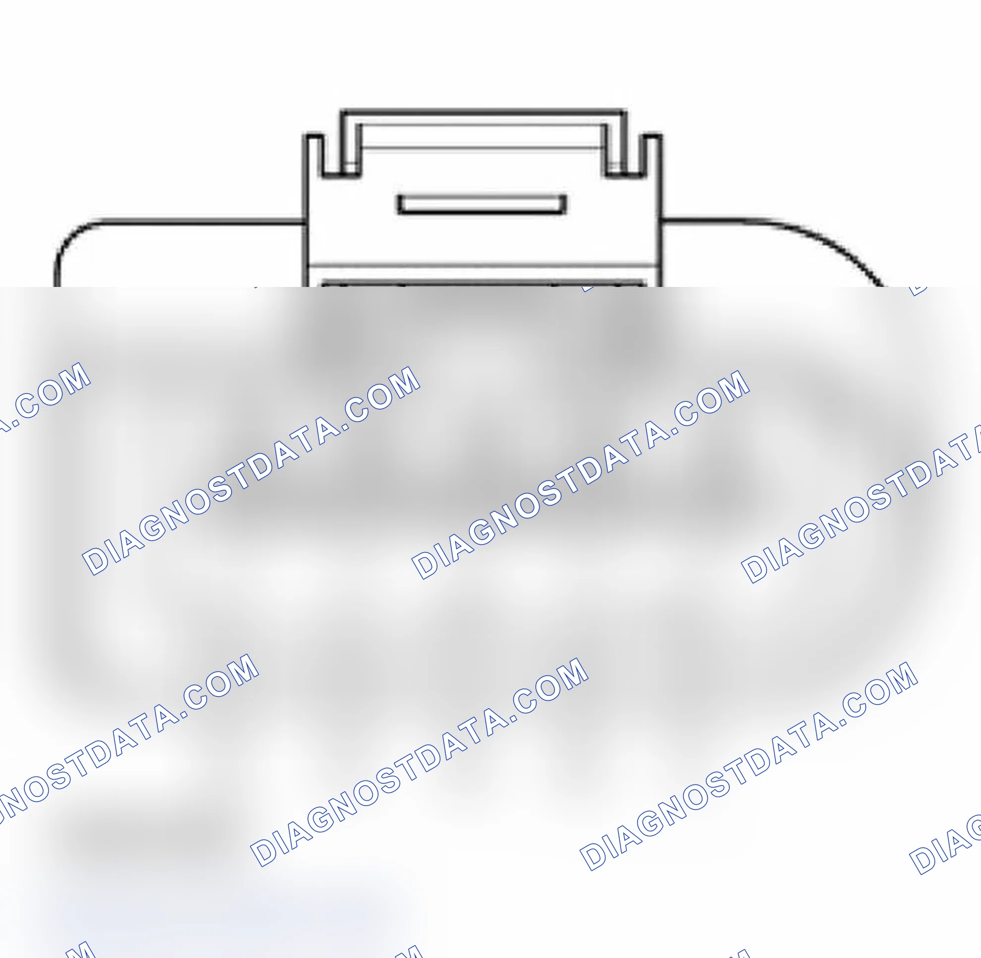 Scheme 289: Checking wiring to mass air flow (MAF) sensor