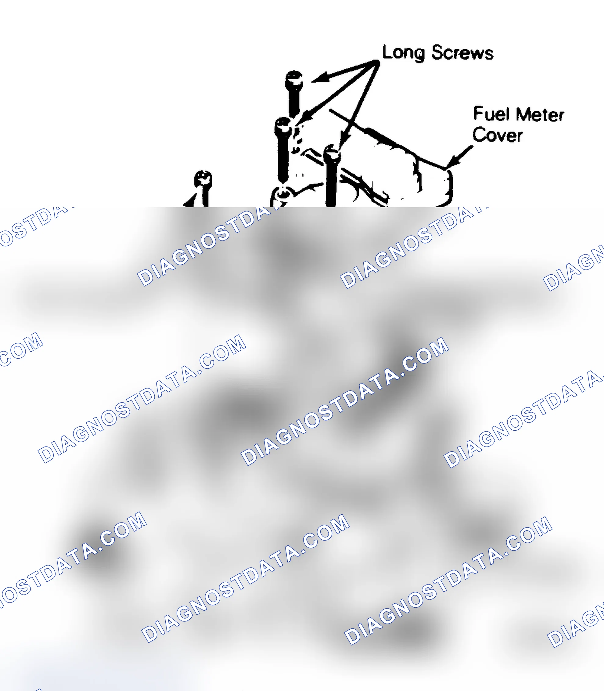Scheme 53: Removing Fuel Meter Cover Assembly