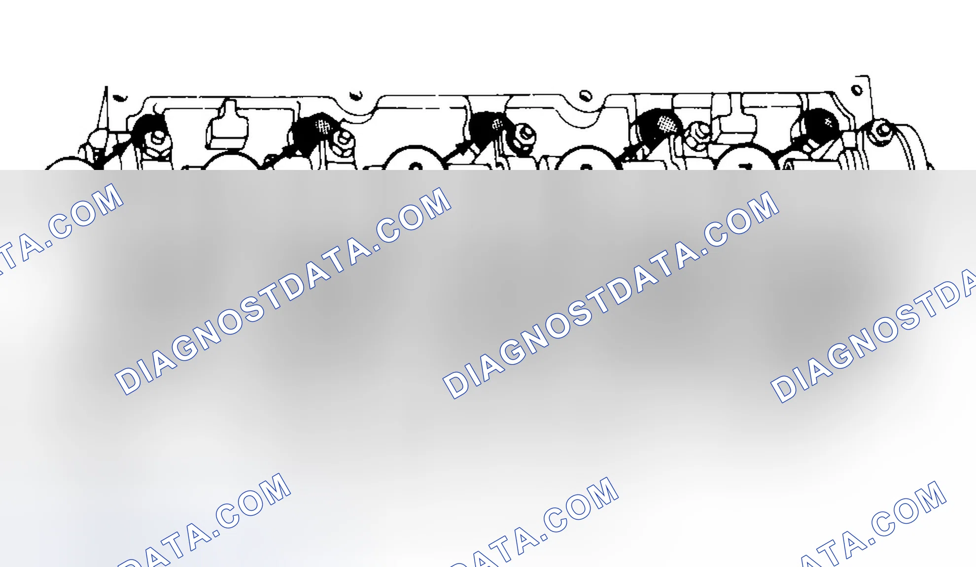 Scheme 7: Typical Cylinder Head Tightening or Loosening Sequence