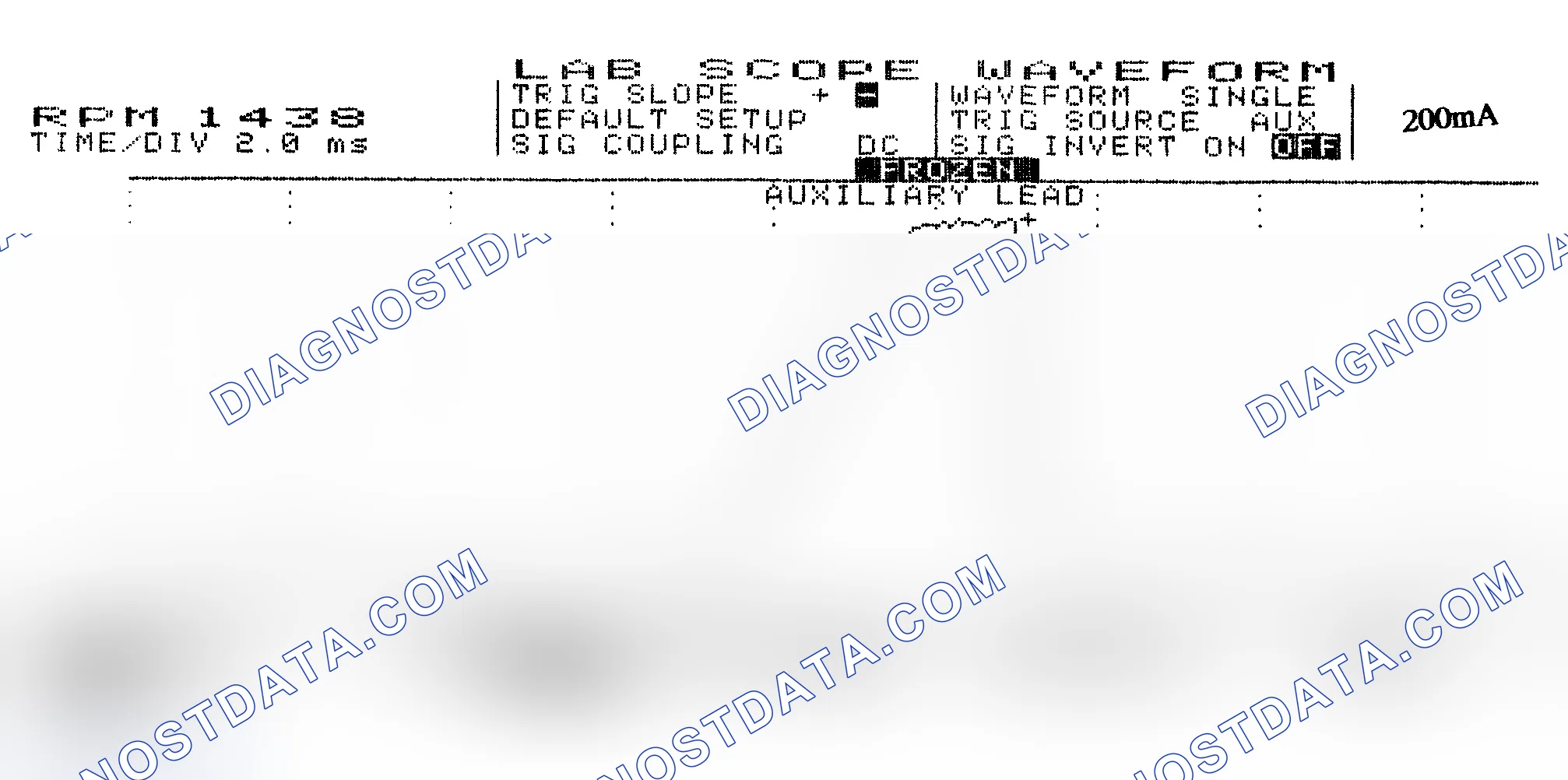 Scheme 15: Single Injector w/Normal Current Flow - Current Pattern