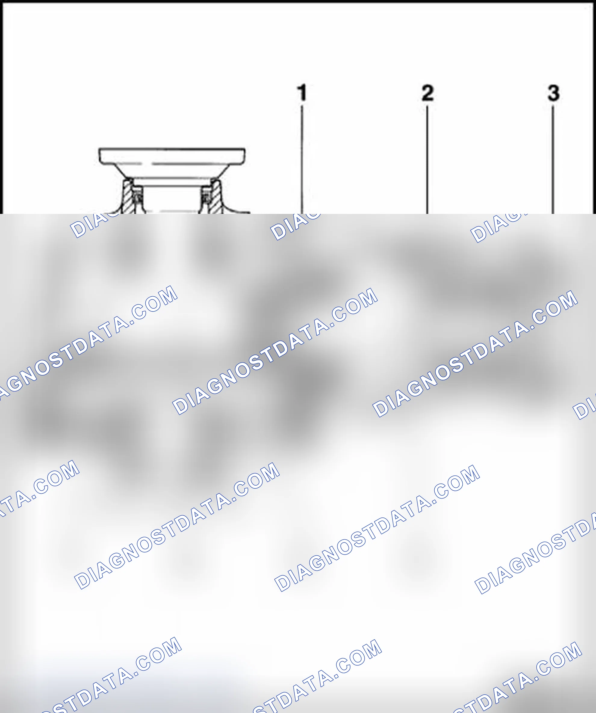 Scheme 49: Rear final drive, dismantling and assembling - overview