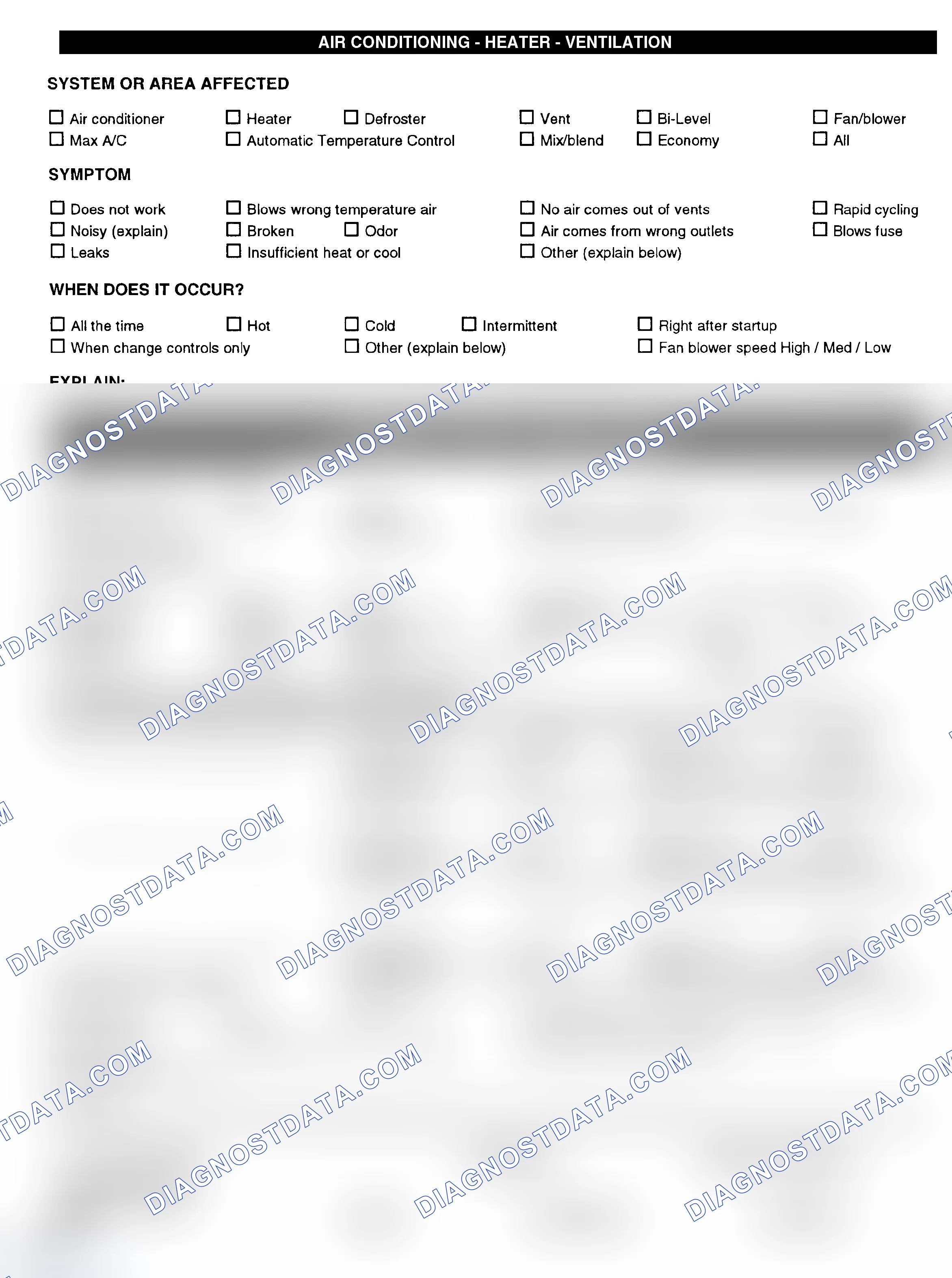 Scheme 4: Symptom Check List - Page 3