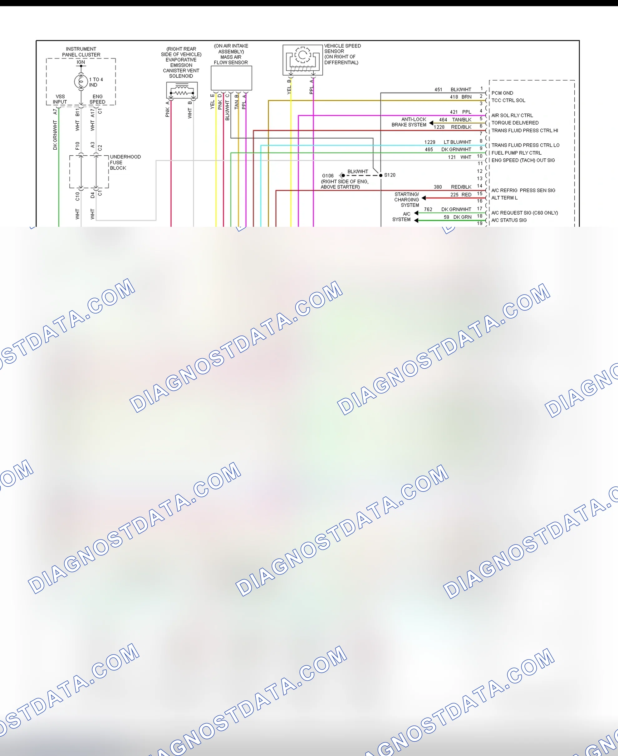 Scheme 149: PCM Wiring Diagram (Corvette - 5.7L - 4 Of 4)