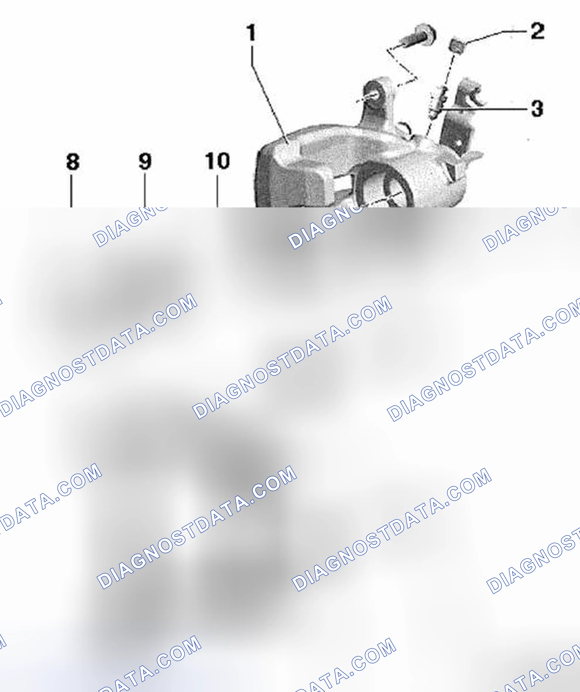 Scheme 5: REAR BRAKE CALIPER OVERVIEW, CII 41