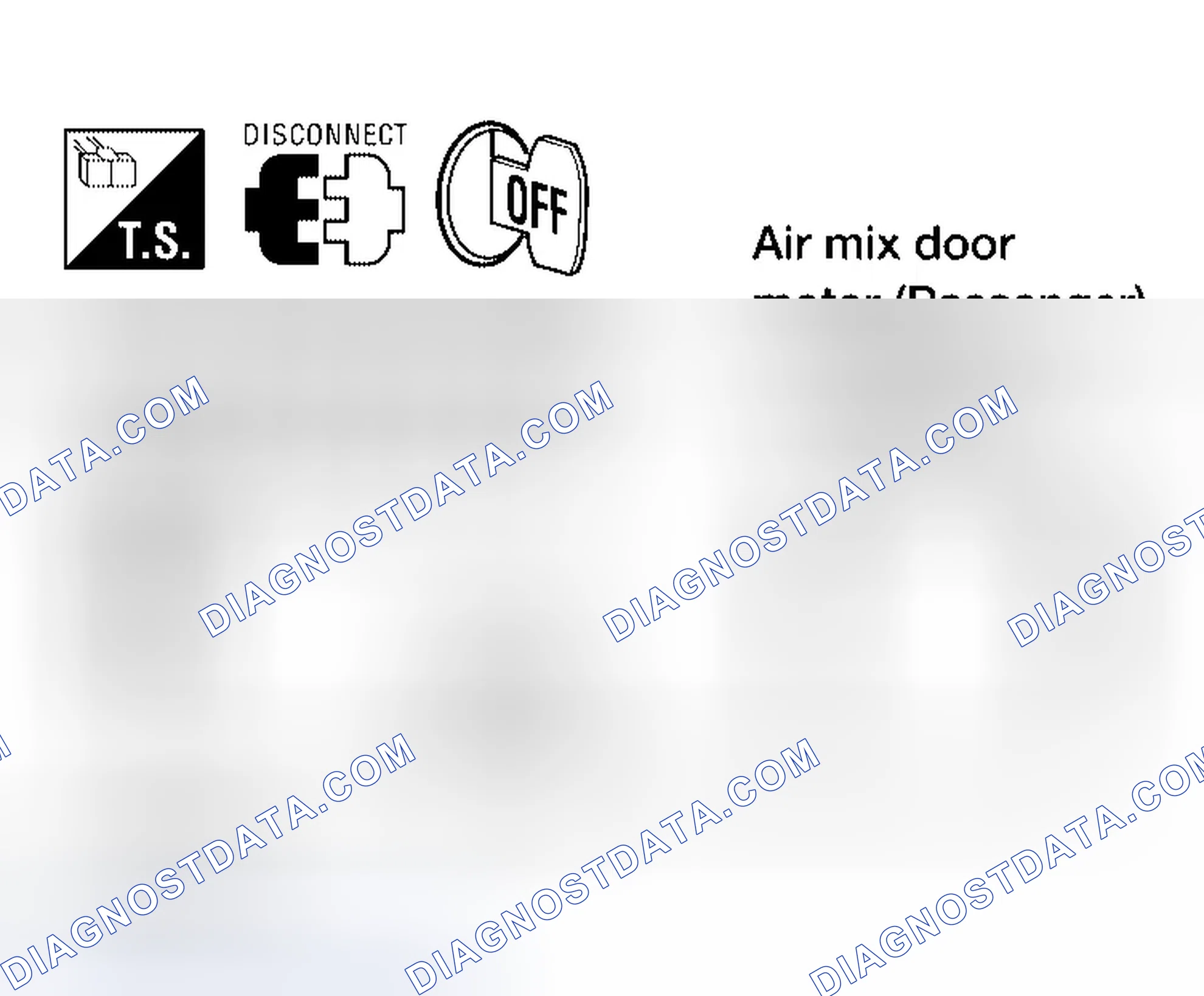 Scheme 240: DIAGNOSTIC PROCEDURE FOR AIR MIX DOOR MOTOR (PASSENGER)
