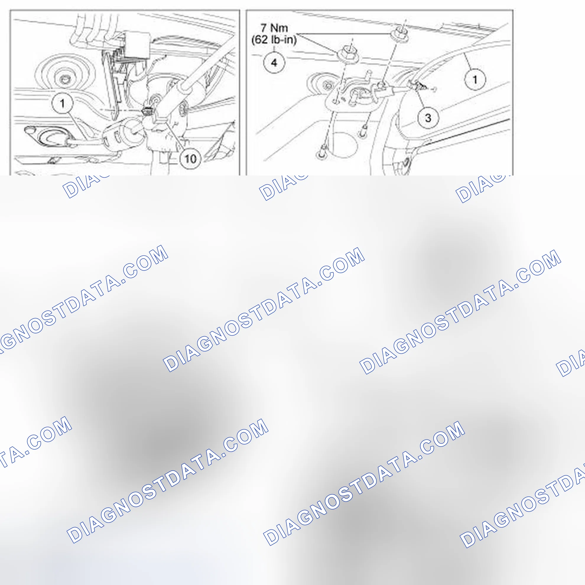 Scheme 2: Selector Lever Cable