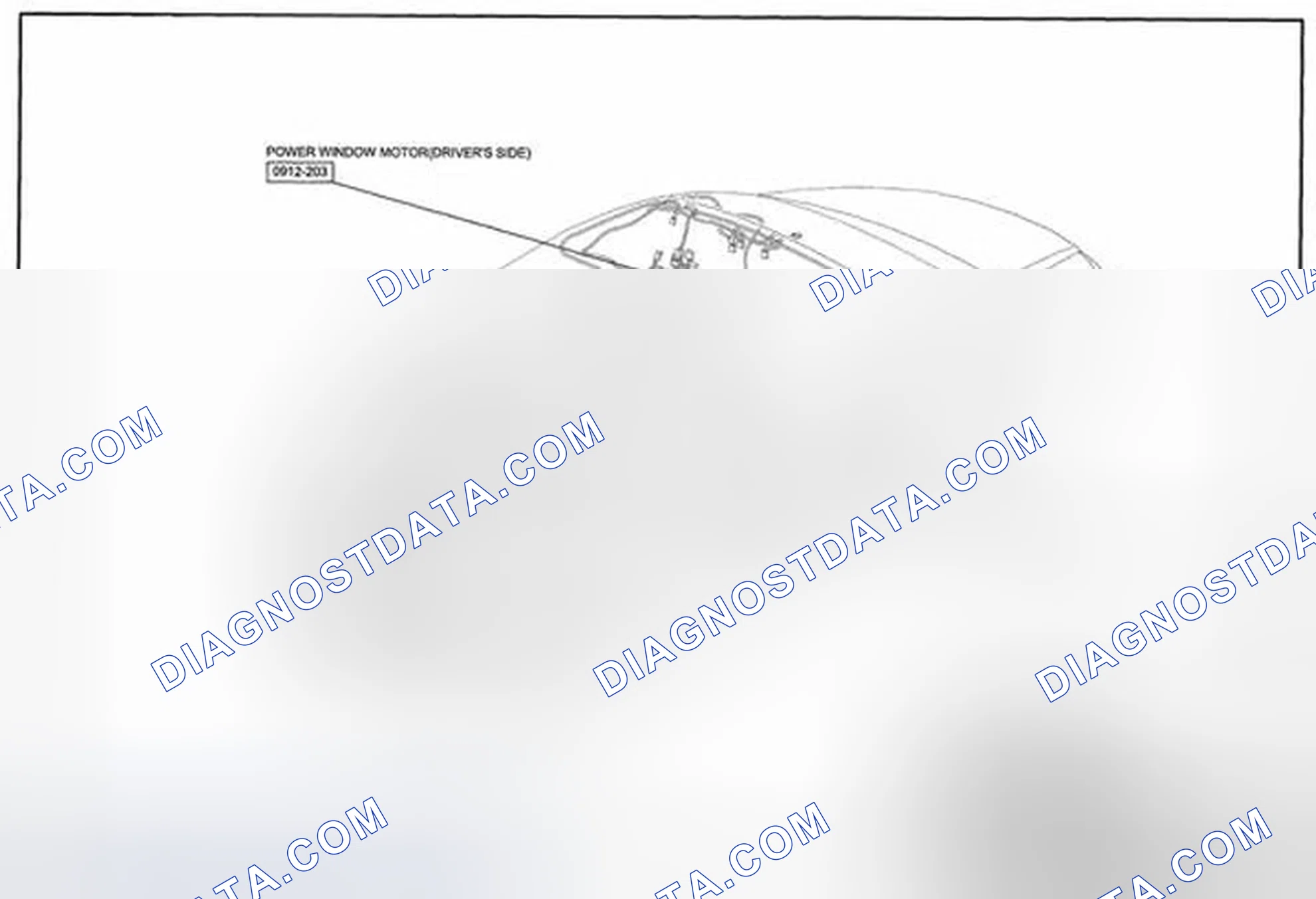 Scheme 171: Power Window System Wiring Diagram - 0912-2d (2 Of 2)