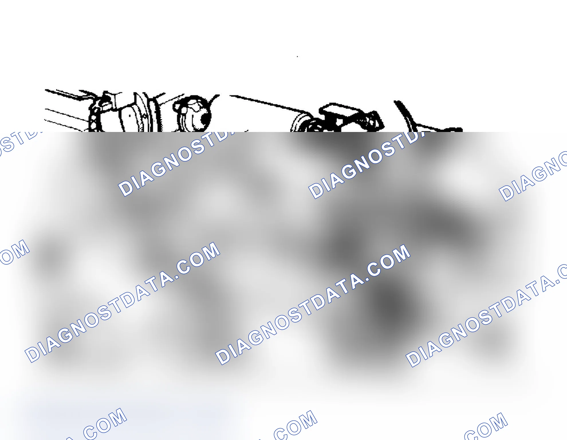 Scheme 21: Location of Coolant Sensor The 1.6L engine is shown.