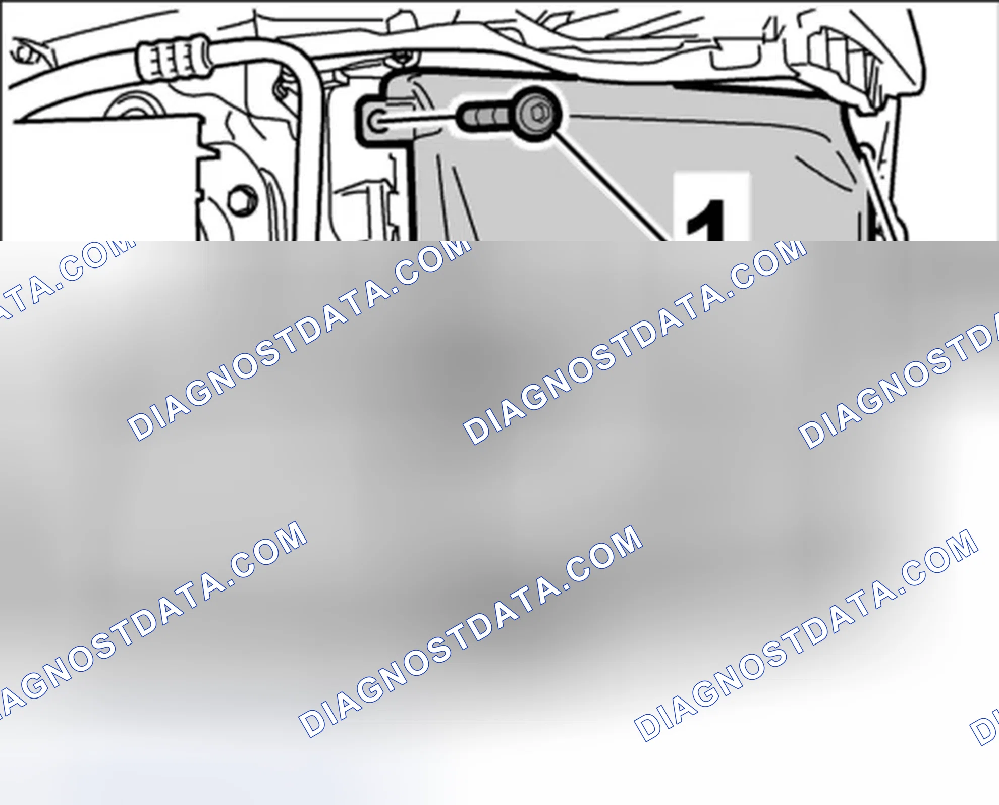 Scheme 10: Removing air guide for side radiator