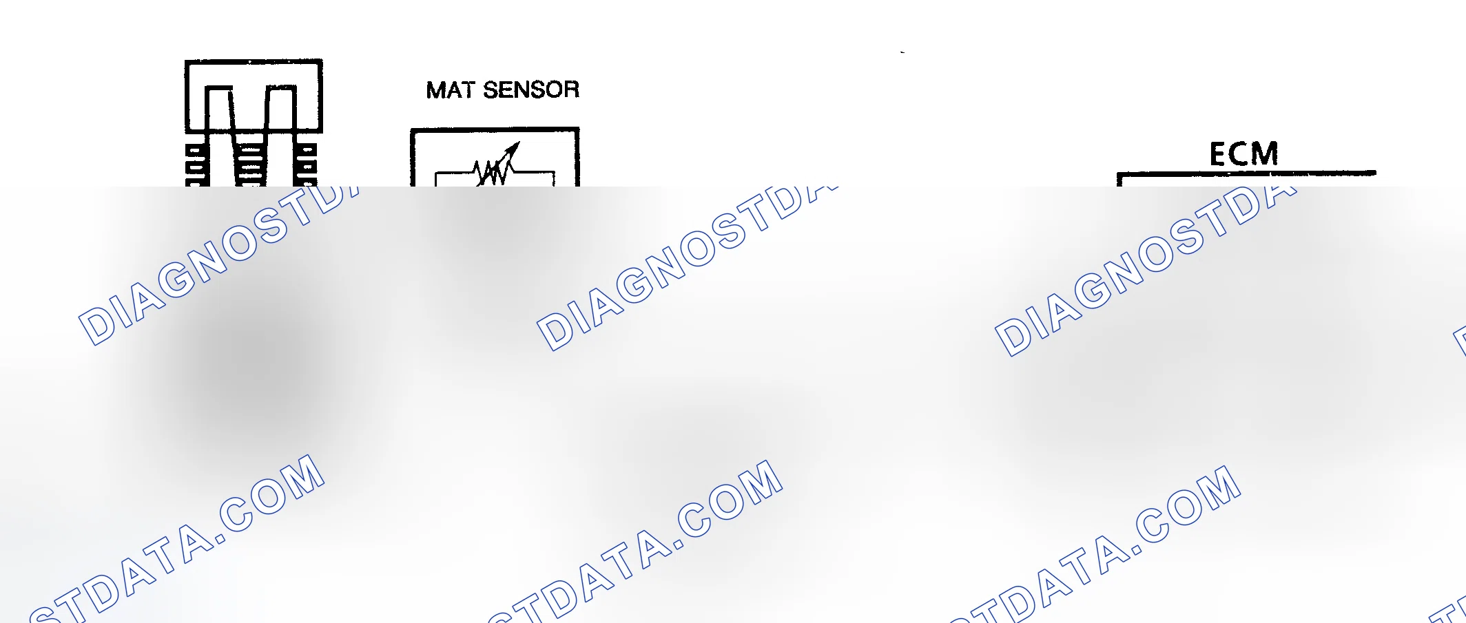 Scheme 86: Code 23 Schematic (2.5L & 4.3L Turbo) MAT Sensor Temperature Low