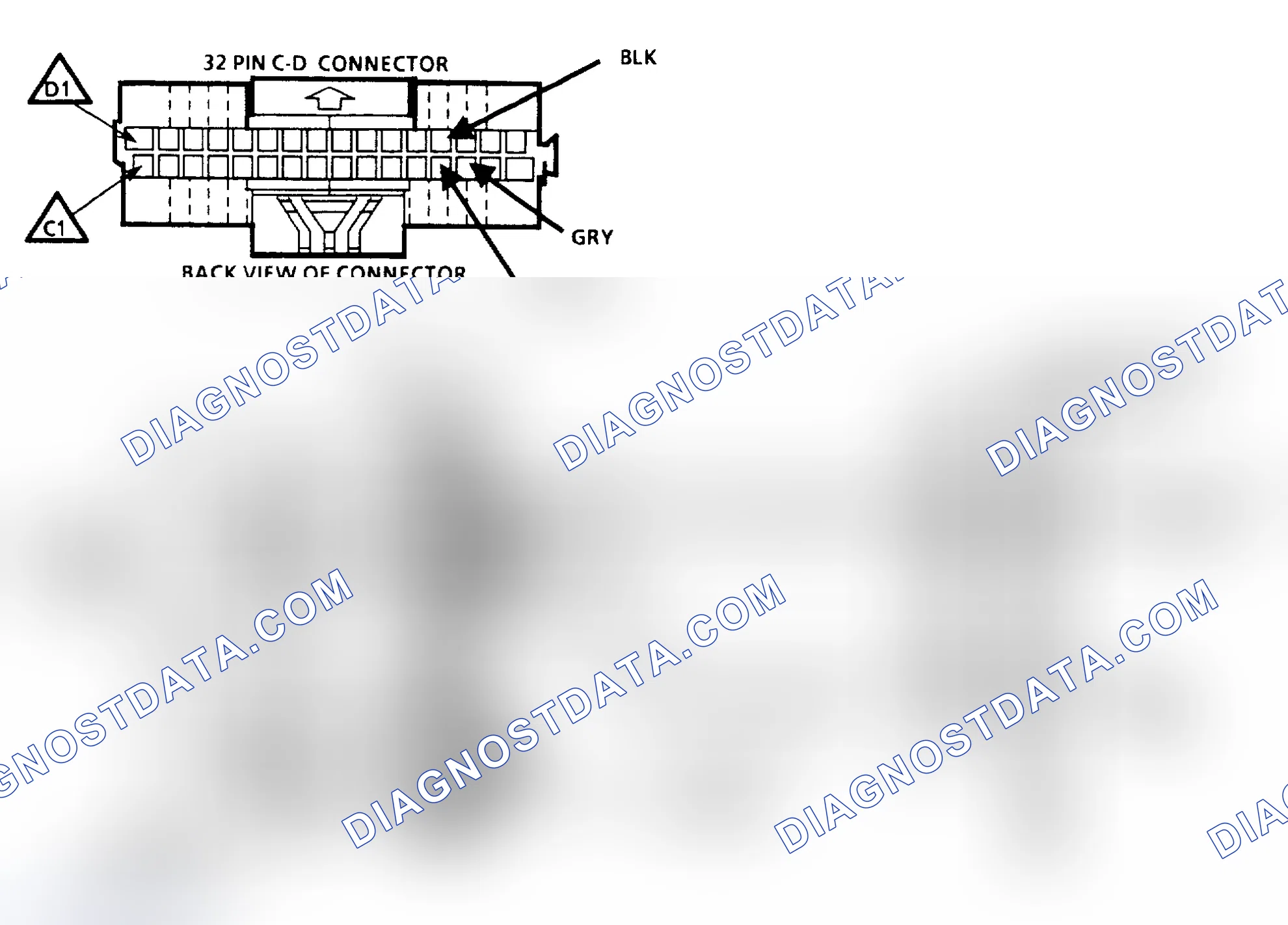 Scheme 301: Code 22 Schematic, TPS Signal Voltage Low (All Engines)