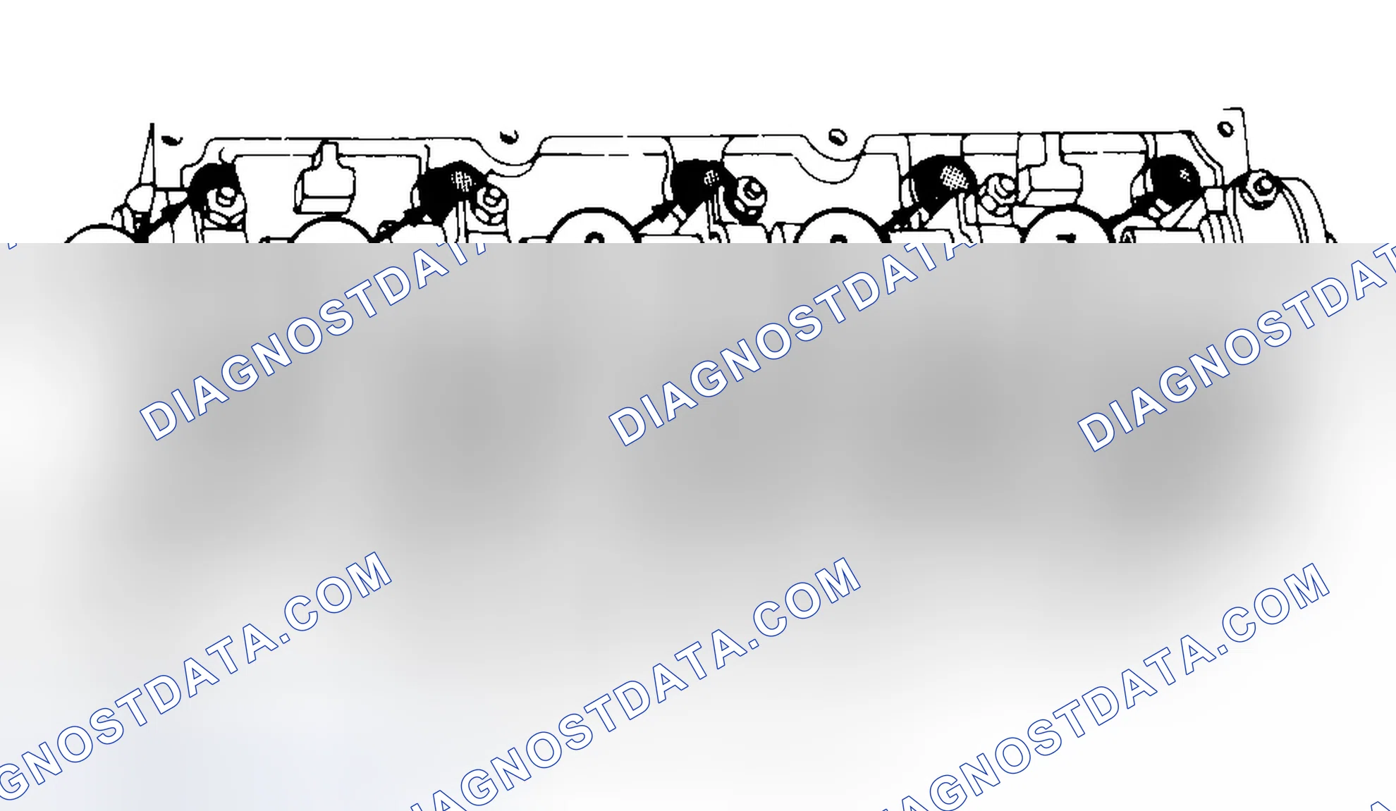 Scheme 7: Typical Cylinder Head Tightening or Loosening Sequence