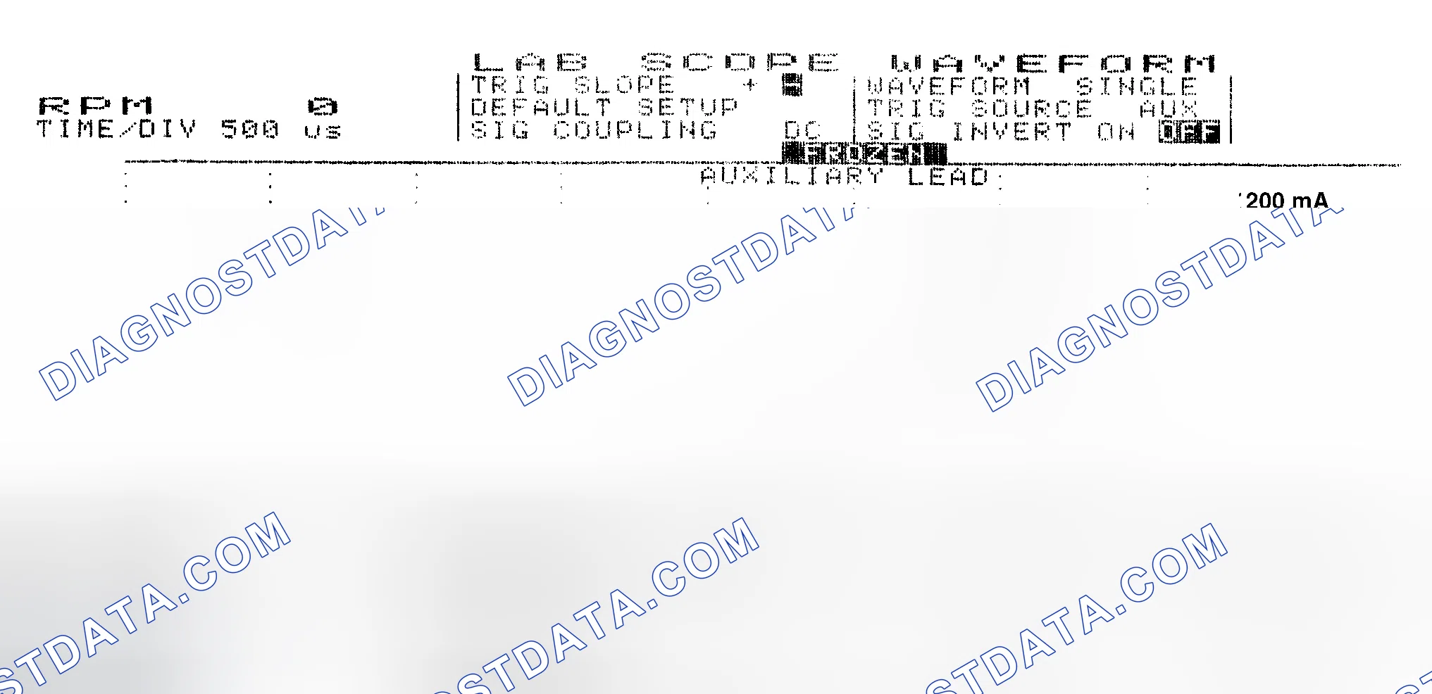 Scheme 17: Single Injector w/Normal Current Flow - Current Pattern
