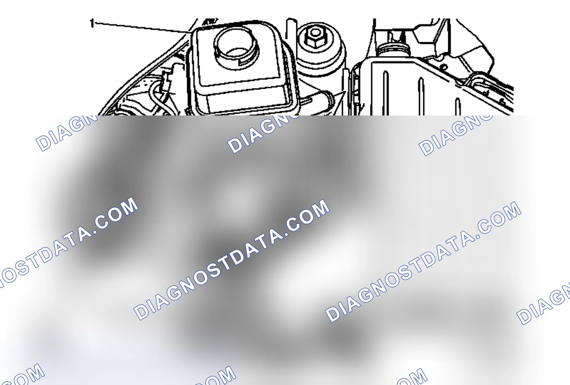 Scheme 2: Power Steering Fluid Reservoir Replacement (V6)