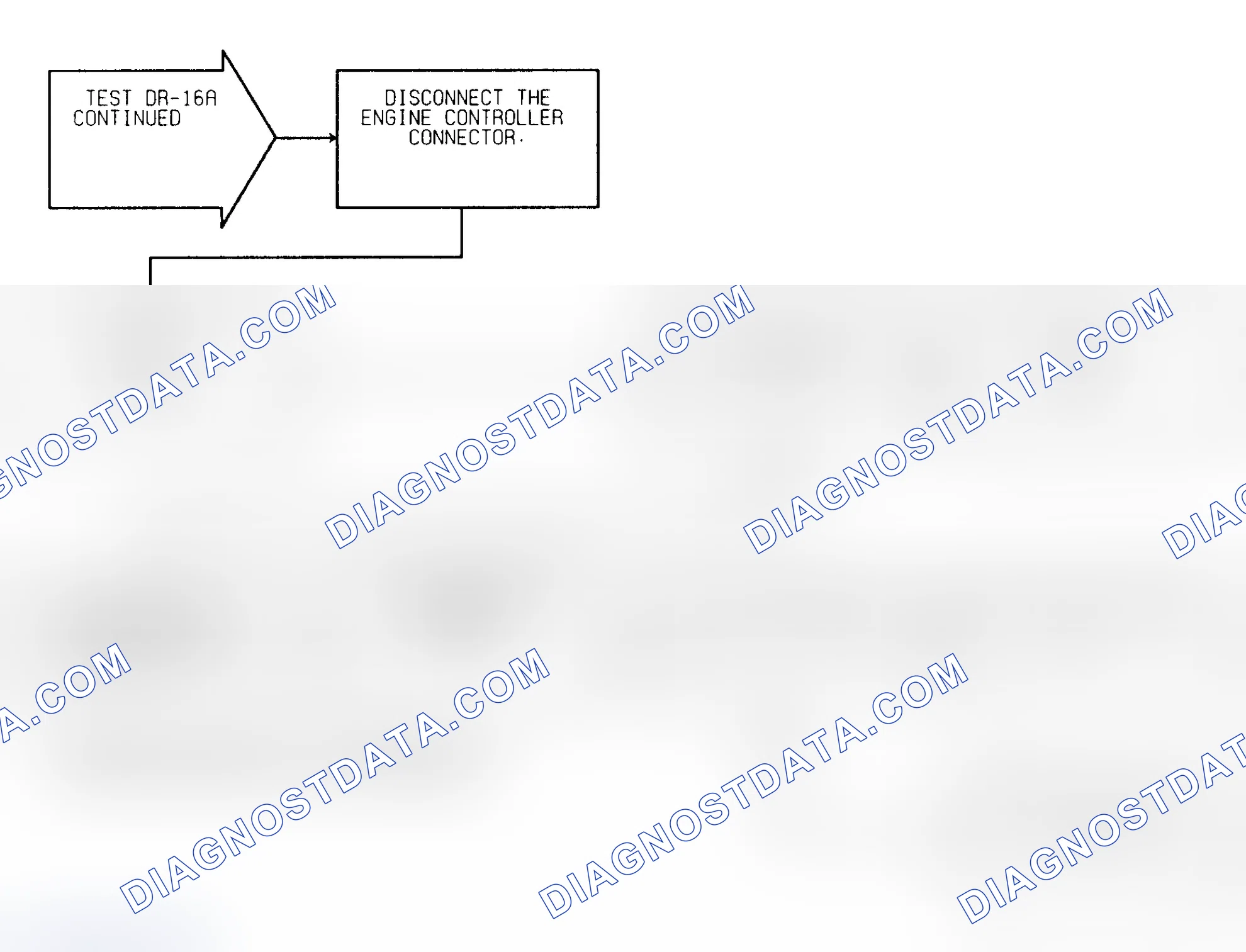 Scheme 83: Test DR-16A (2 of 2) Injector No. 1 Control Circuit