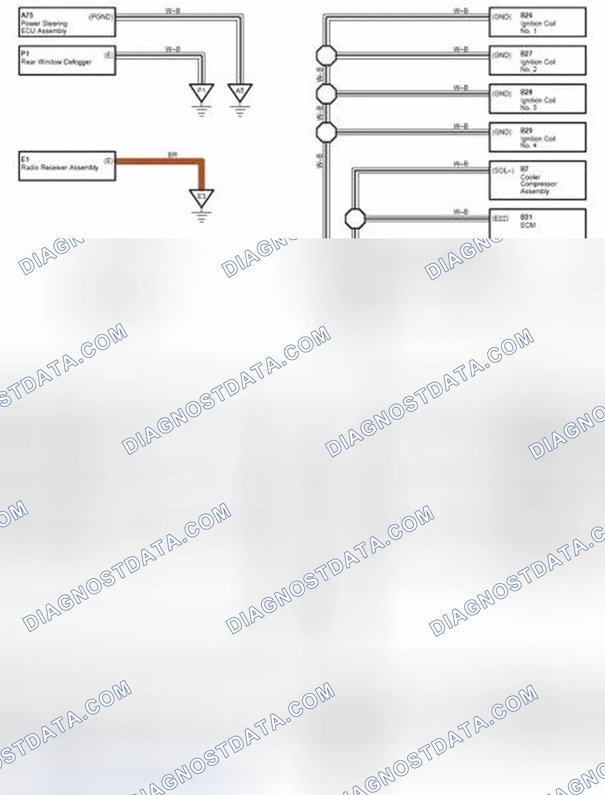Scheme 194: Ground Point Wiring Diagram (TMC Made; 4 Of 6)