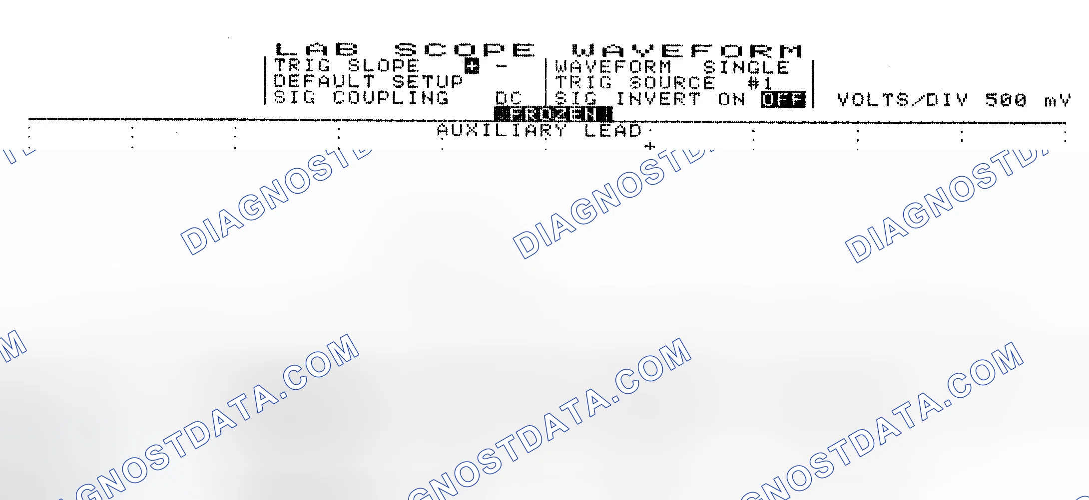 Scheme 10: Single Injector w/Excessive Current Flow - Current Pattern
