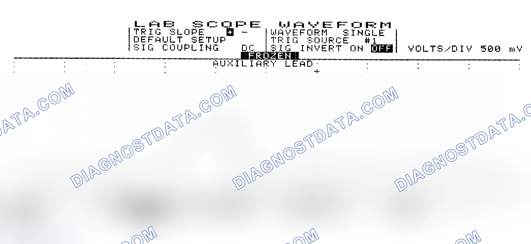 Scheme 10: Single Injector w/Excessive Current Flow - Current Pattern