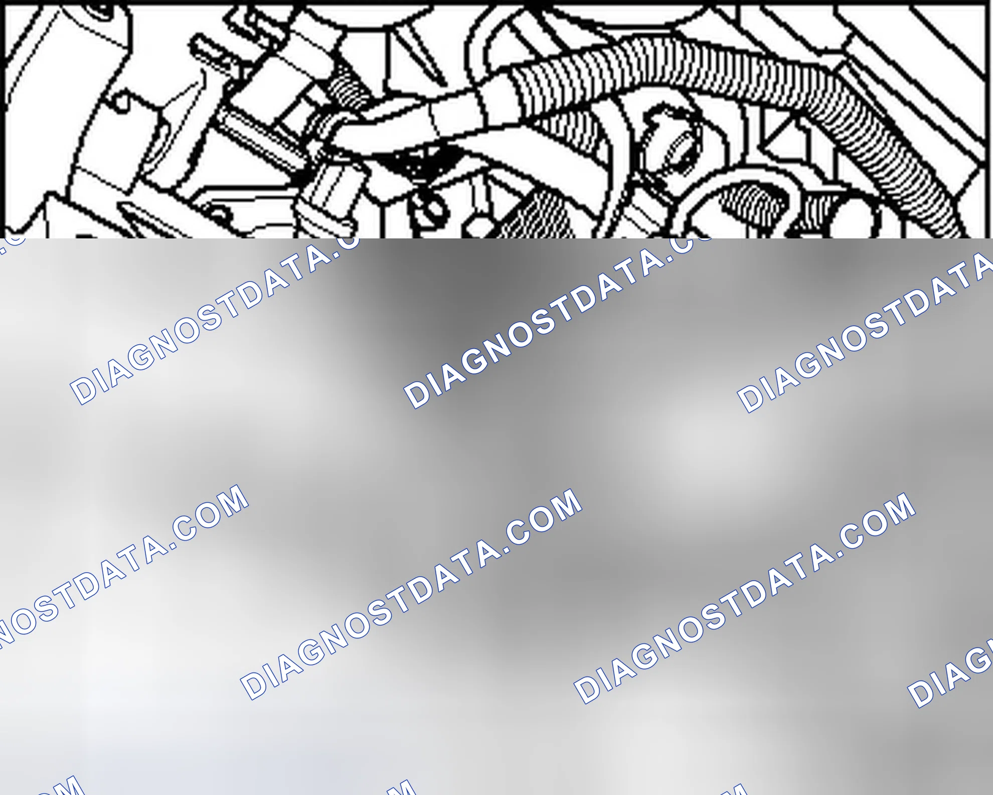Scheme 129: COOLANT DISTRIBUTION HOUSING WITH MAP CONTROLLED ENGINE COOLING THERMOSTAT