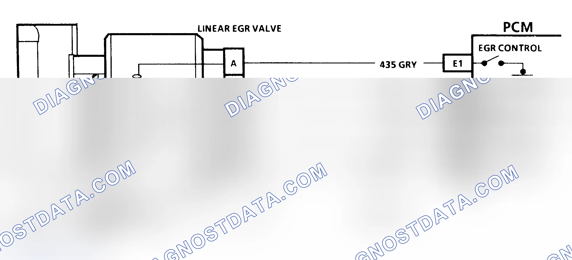 Scheme 49: Code 32 Schematic ("C" & "K" Series A/T) EGR Circuit Error With Linear EGR