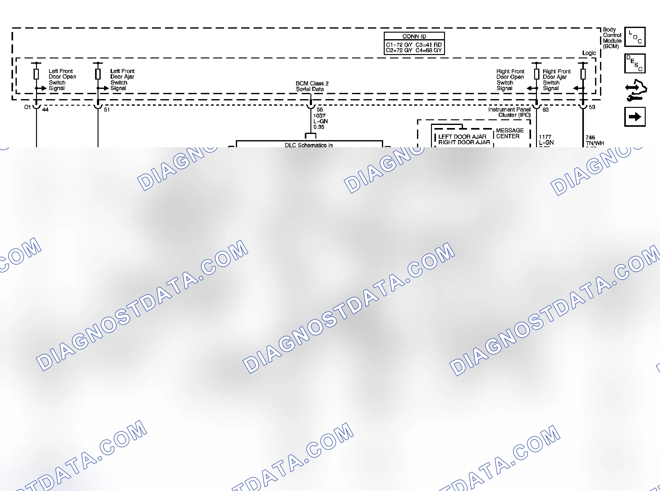 Scheme 10: Door Lock/Indicator Schematics
