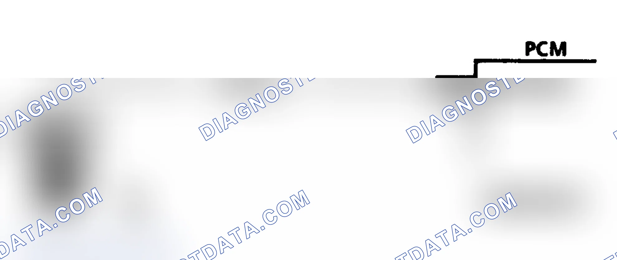 Scheme 224: Code 43 Schematic (All Models) Knock Sensor Without Spark Module (Single Sensor)