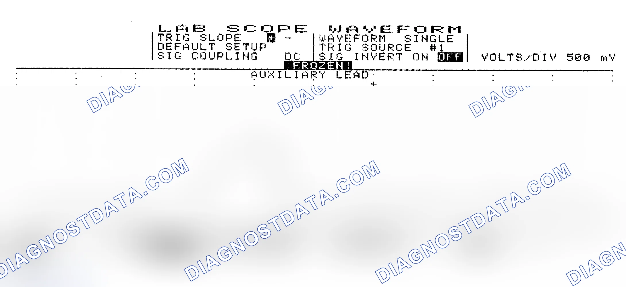 Scheme 10: Single Injector w/Excessive Current Flow - Current Pattern