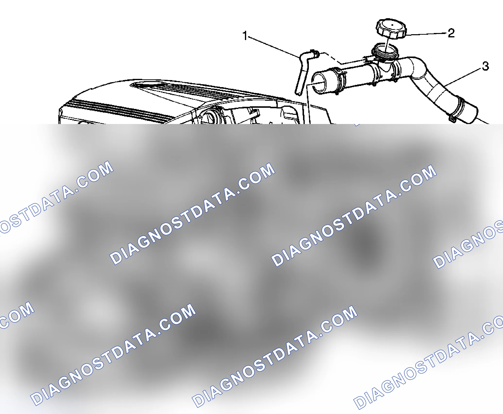 Scheme 3: Radiator Hose Replacement - Inlet (3.6L)