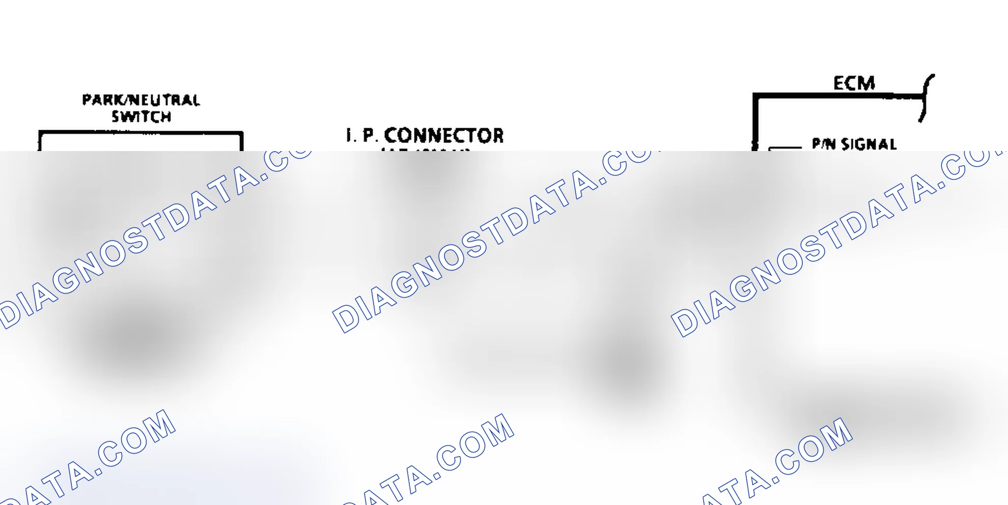 Scheme 304: CHART C-1A, PARK/NEUTRAL SWITCH - LIGHT TRUCKS & VANS