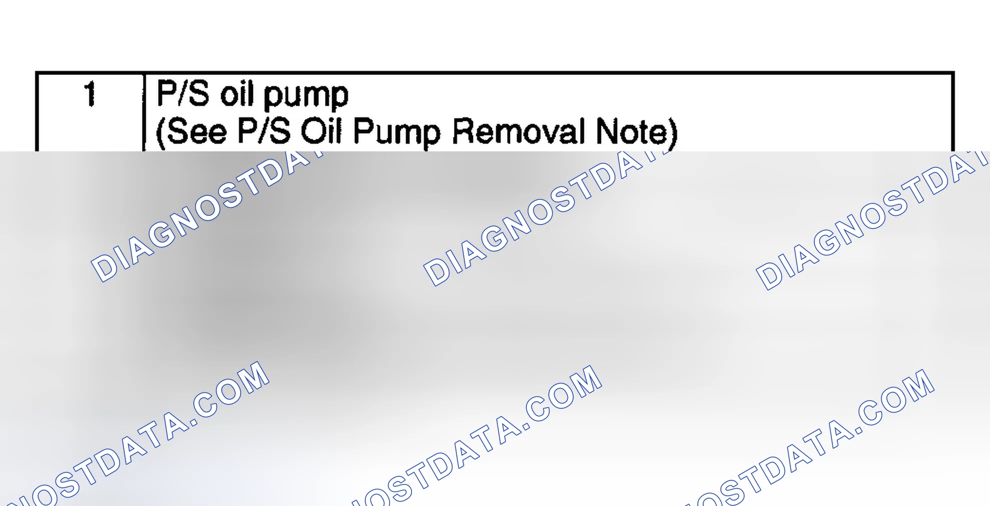 Scheme 21: WATER PUMP REMOVAL/INSTALLATION