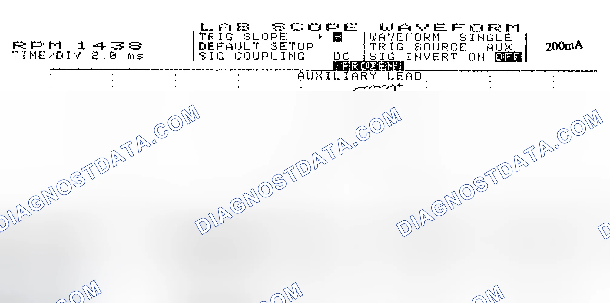 Scheme 15: Single Injector w/Normal Current Flow - Current Pattern