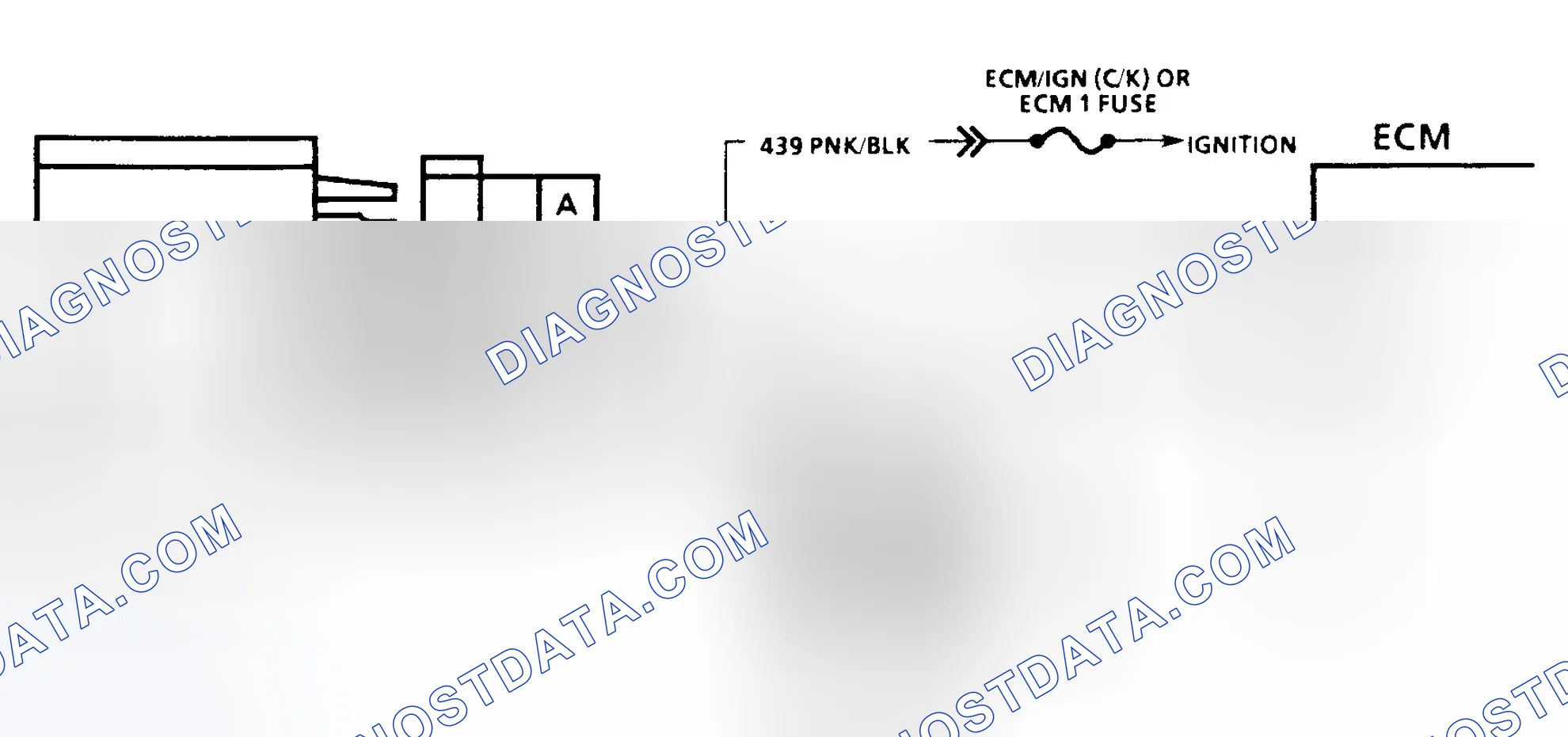 Scheme 69: Code 43 Schematic (All Except 3.1L, 4.3L Turbo & Models W/4L80-E Transmission) Electronic Spark Control