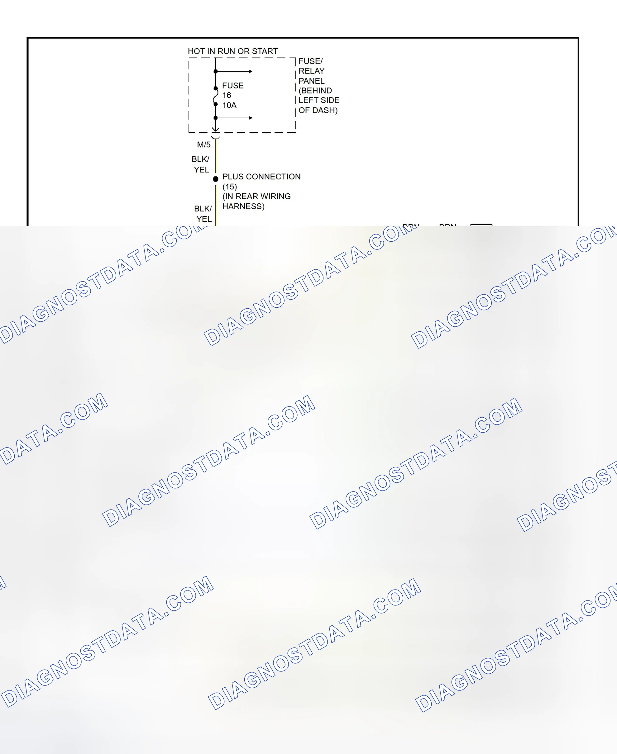 Scheme 2: Power Mirror Wiring Diagram