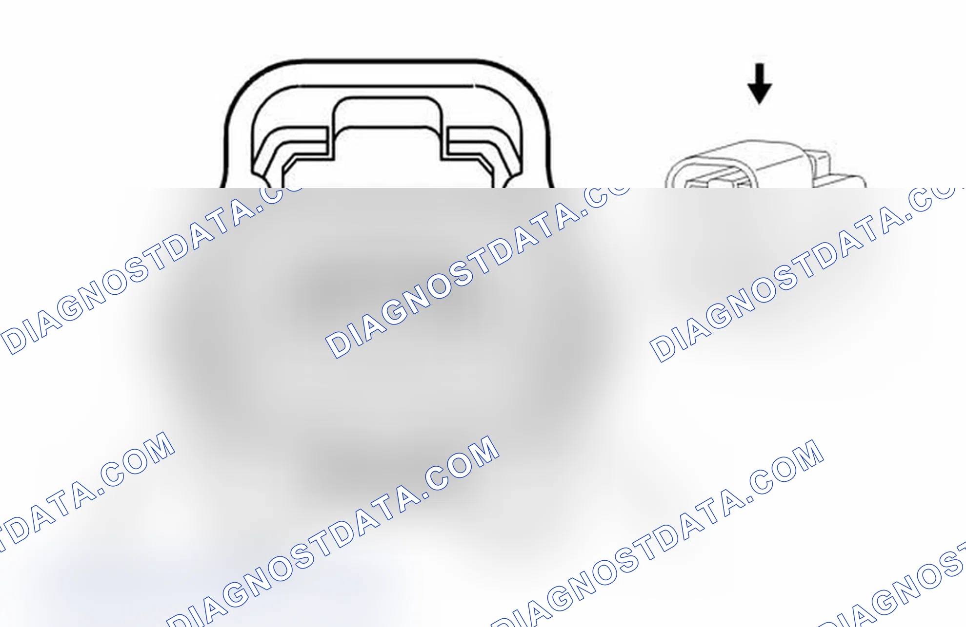 Scheme 336: Keyless Entry Antenna - Driver Door Handle (ATH)
