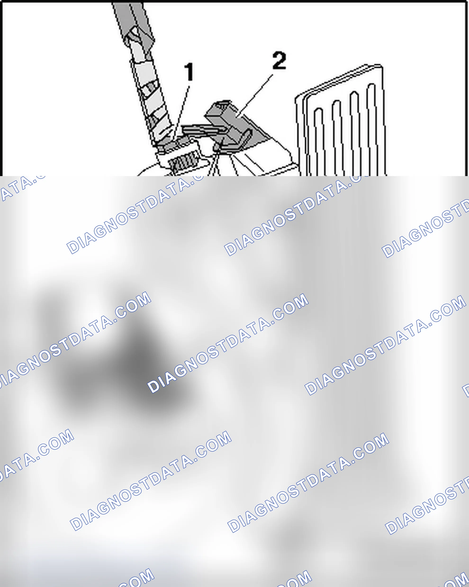 Scheme 106: Installation Location Accelerator pedal position sensor -G79- and Accelerator Pedal Position Sensor