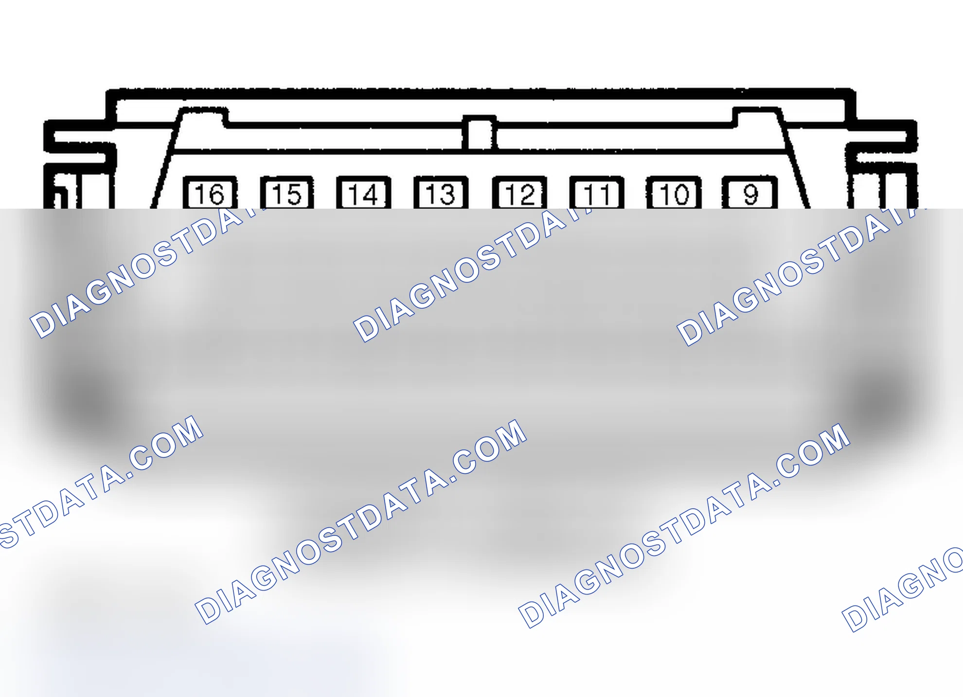 Scheme 6: DATA LINK CONNECTOR (DLC) LOCATION