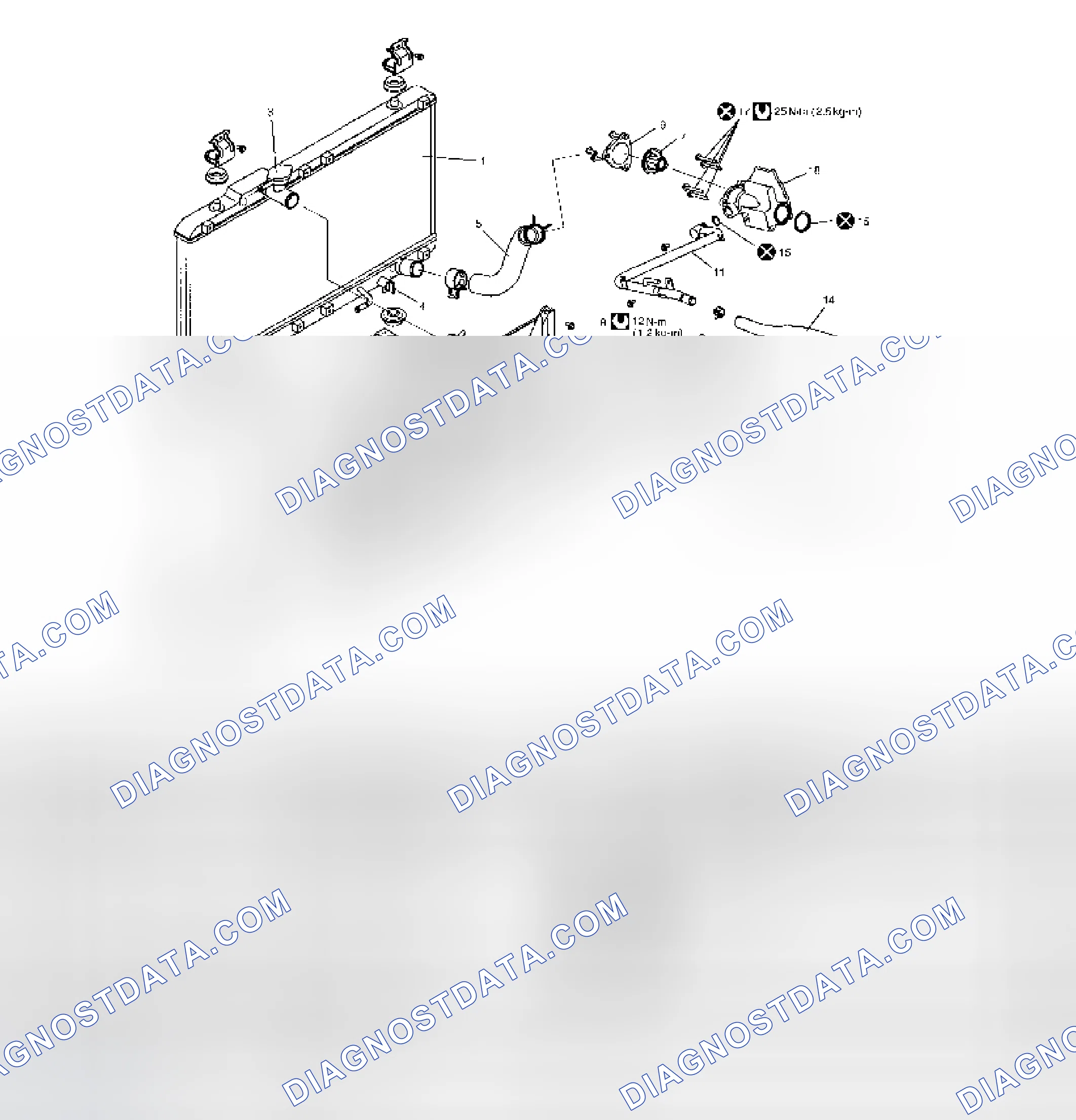 Scheme 3: Cooling System Components