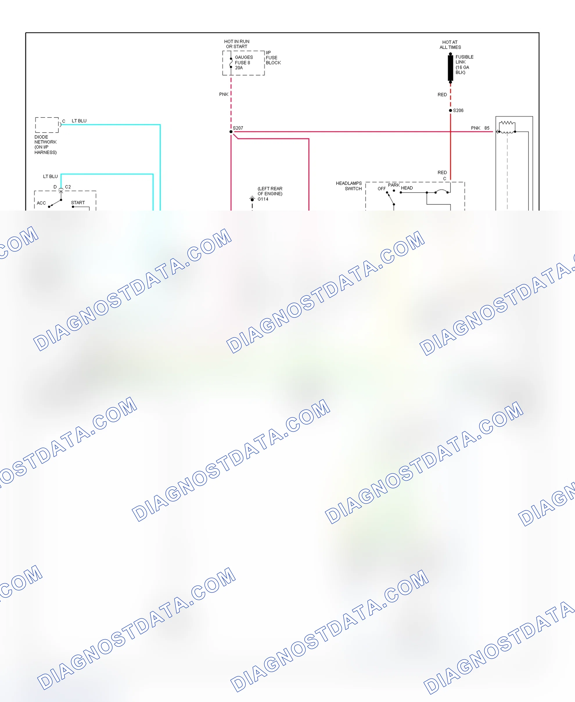 Scheme 19: Forward Control (Commercial Chassis - With Daytime Running Lights)
