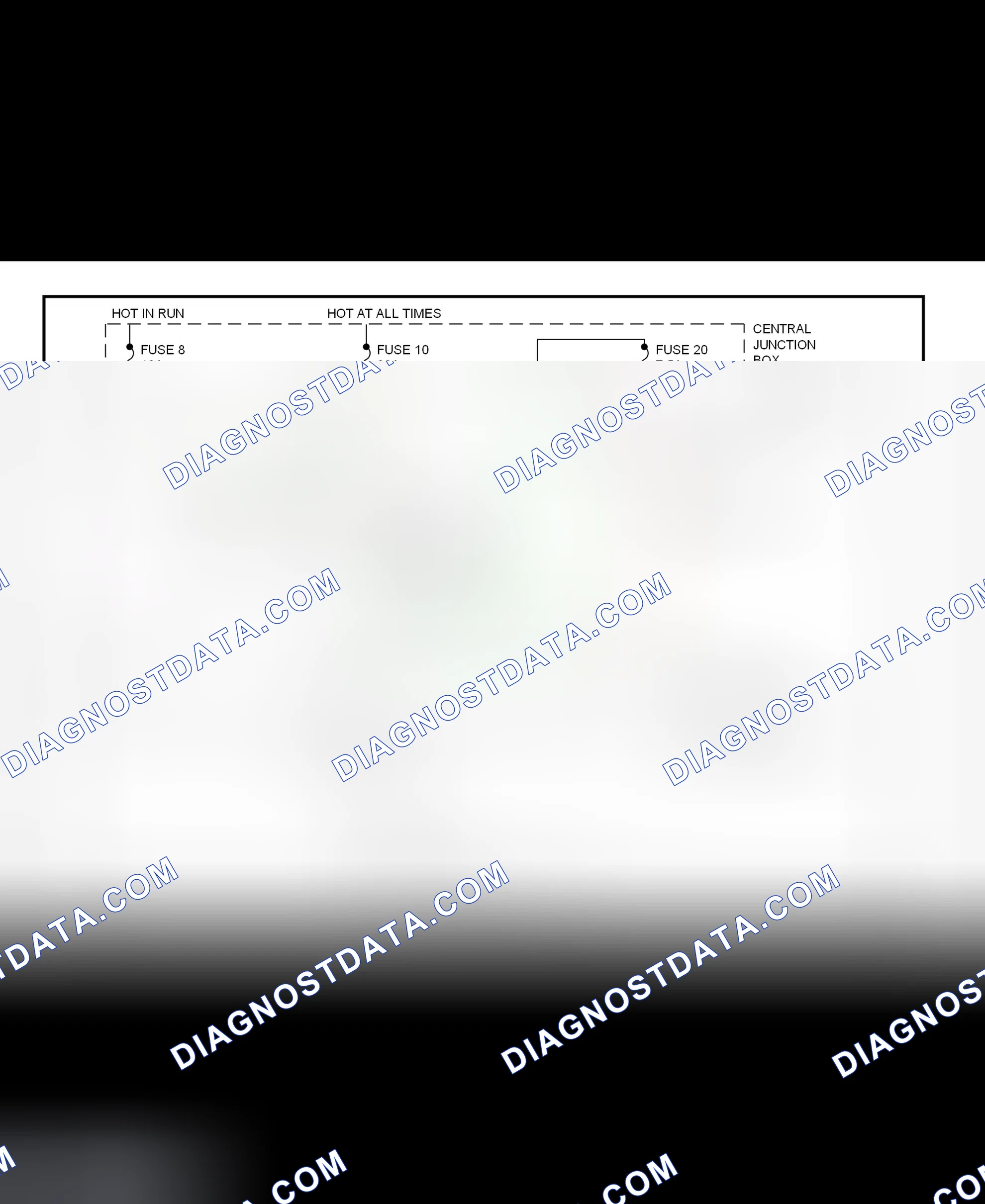 Fig. 29: Shift Interlock System Wiring Diagram (Town Car)