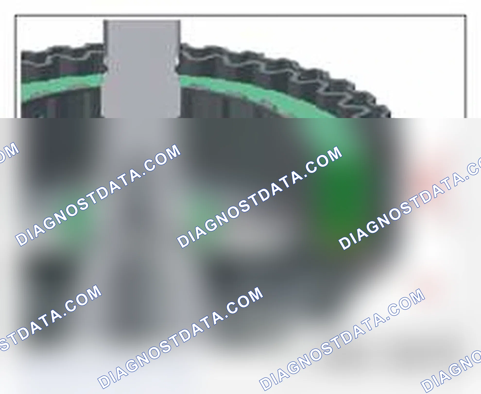 Scheme 496: Input shaft with 7 lining discs, adjusting with air gap determination