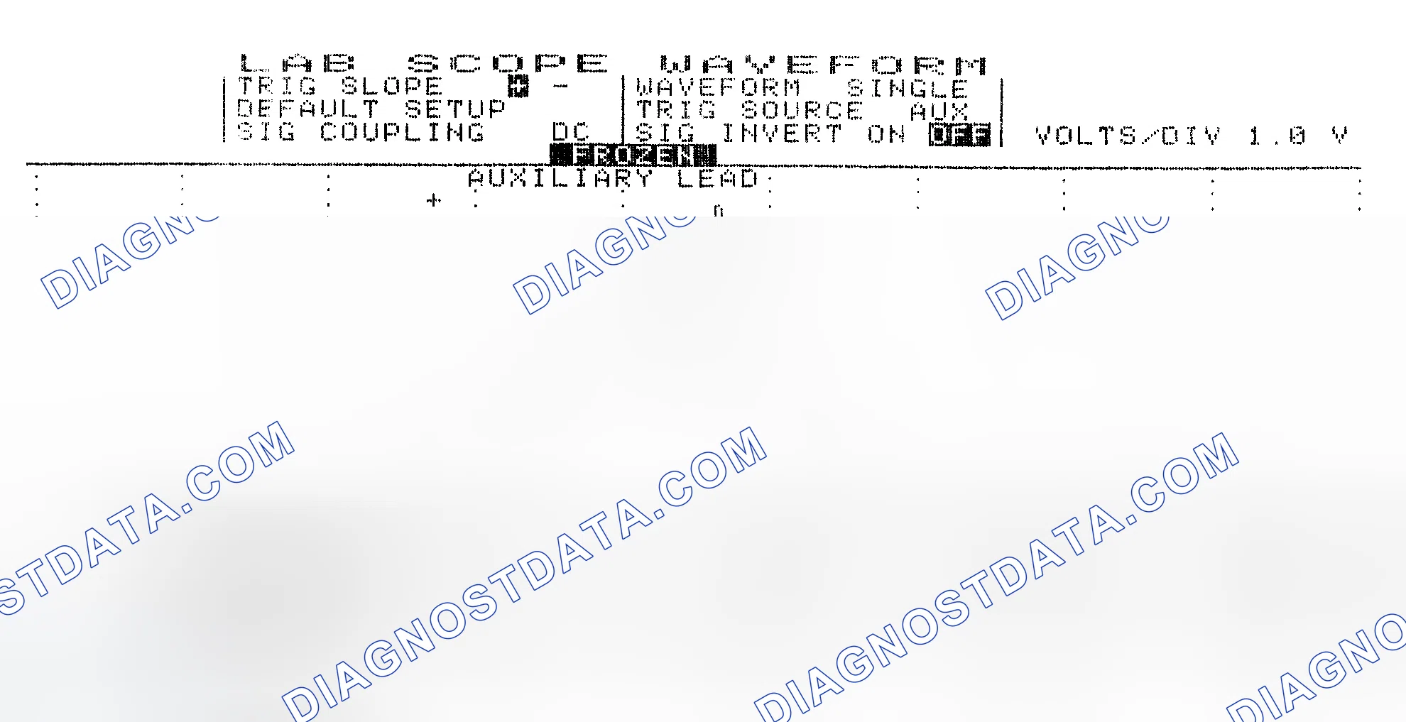 Scheme 19: Single Injector w/Excessive Current Flow - Current Pattern