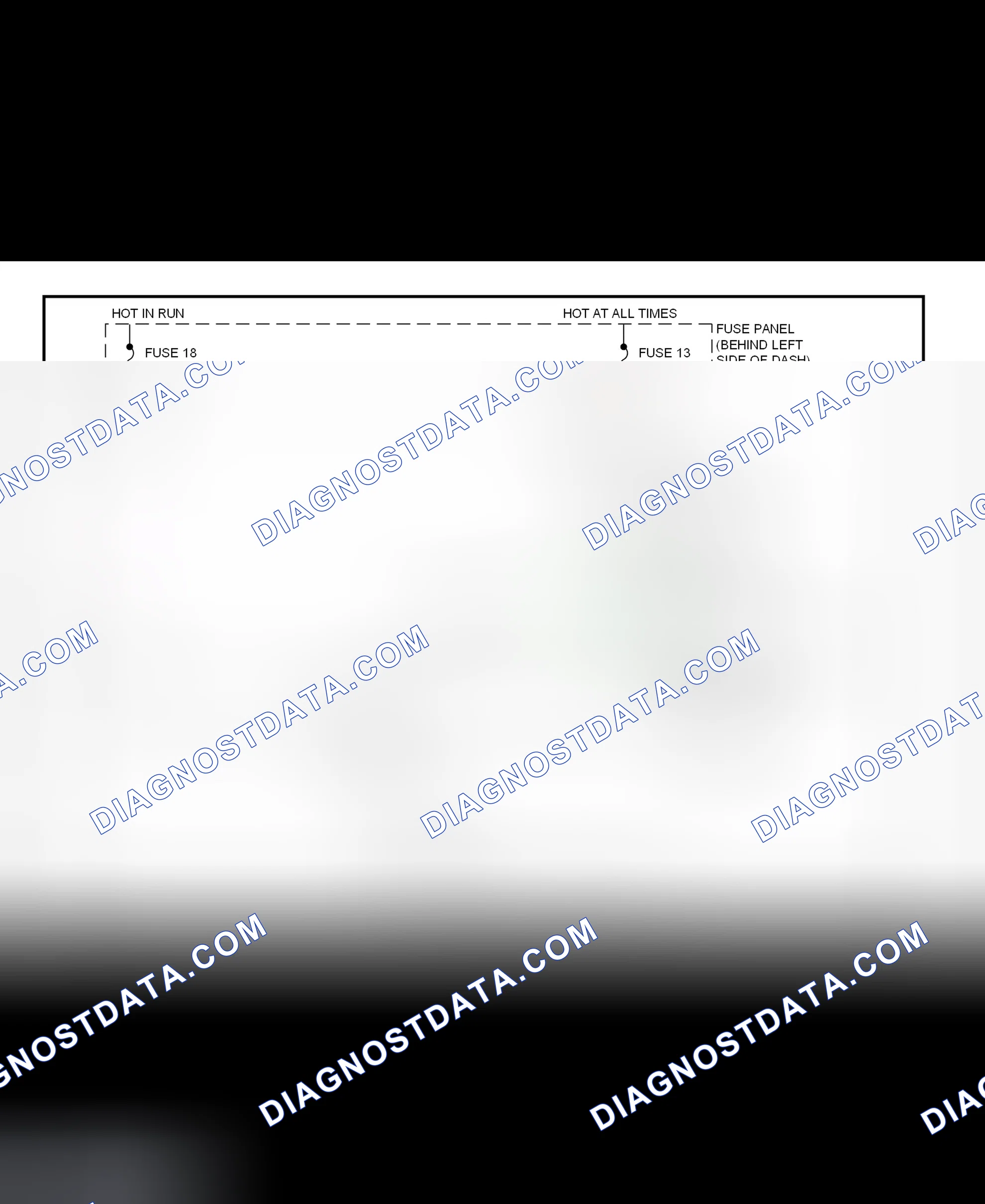 Scheme 153: Shift Interlock System Wiring Diagram (1997-98 F250/350 Heavy/Super Duty)