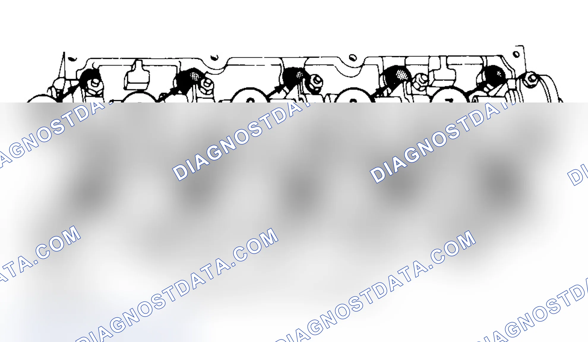 Scheme 7: Typical Cylinder Head Tightening or Loosening Sequence