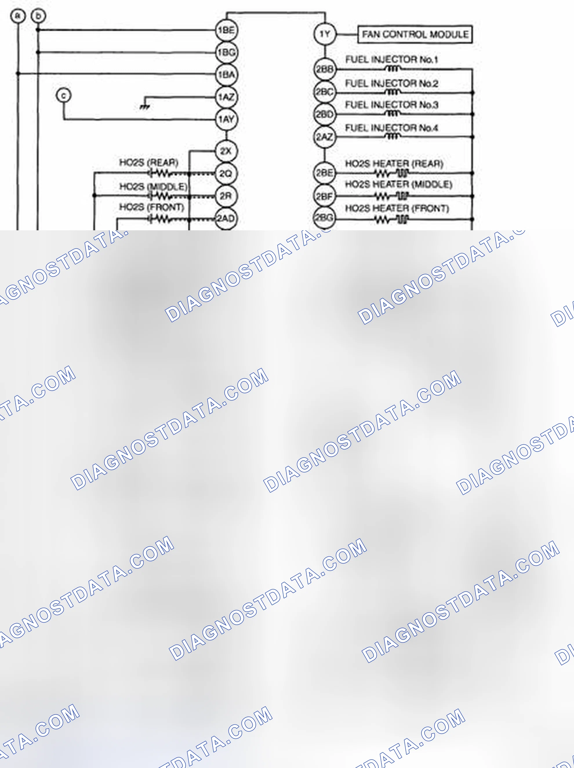 Scheme 1: SYMPTOM TROUBLESHOOTING WIRING DIAGRAM [LF, L3]