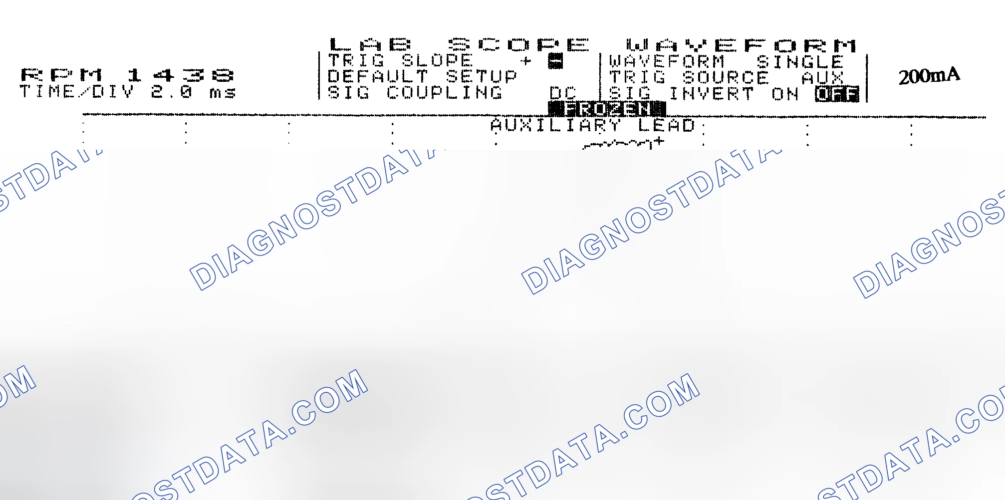 Scheme 15: Single Injector w/Normal Current Flow - Current Pattern