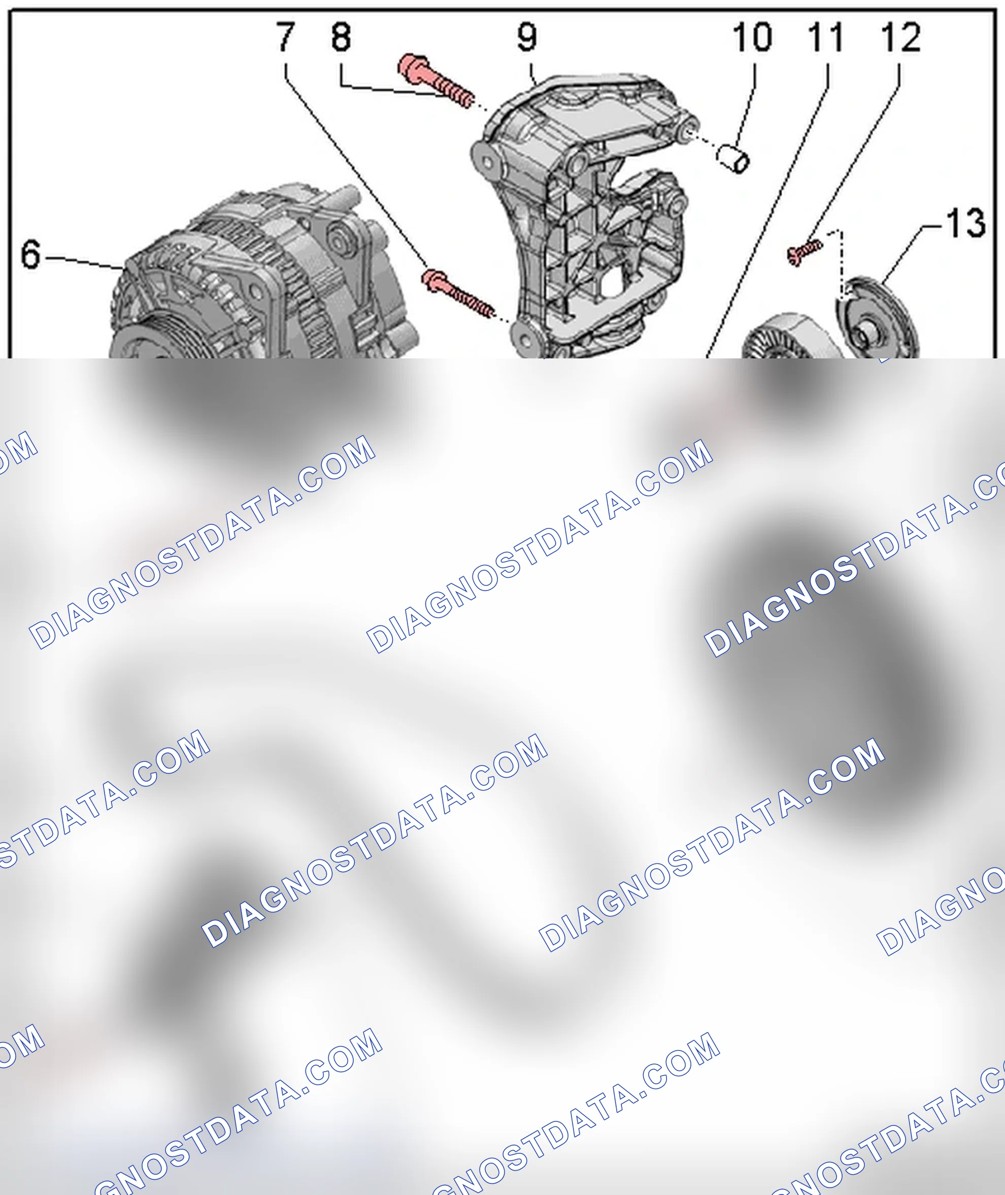 Scheme 15: RIBBED BELT DRIVE OVERVIEW
